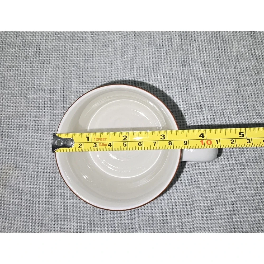 Citation Woodhill Pattern Flat Cup Stoneware China Floral Flower Tableware Mug